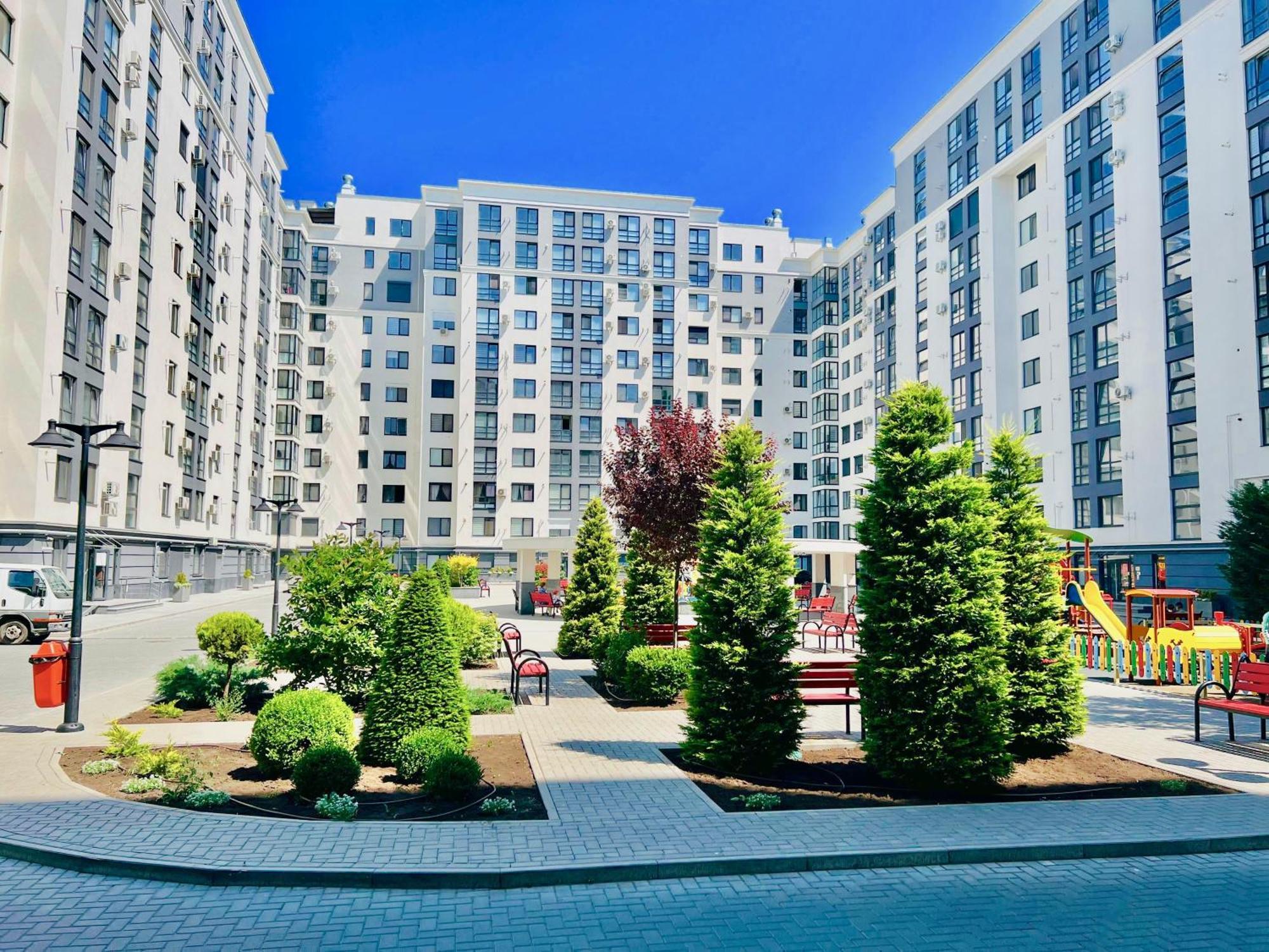 Apartament Airport คีชีเนา ภายนอก รูปภาพ